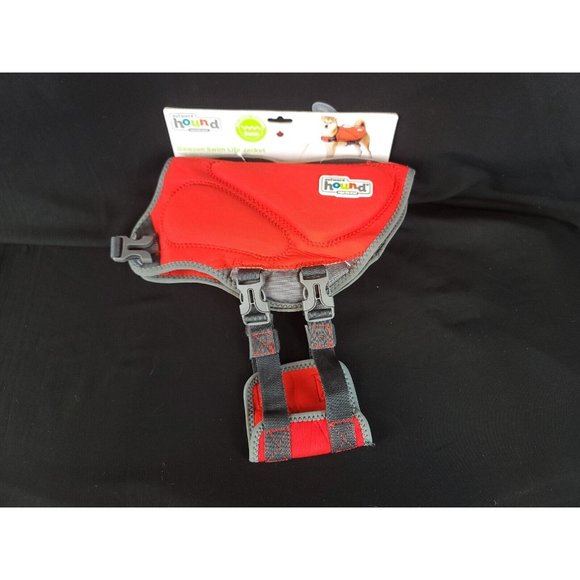 OUTWARD HOUND DAWSON SWIM LIFE JACKET SIZE MEDIUM 30-55 LBS NEW WITH TAGS RED - Picture 2 of 7